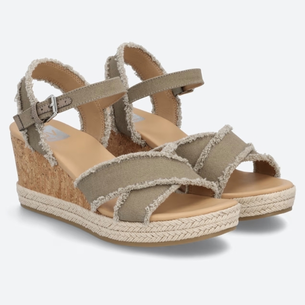 DV By Dolce Vita - Olive Wedge Sandals